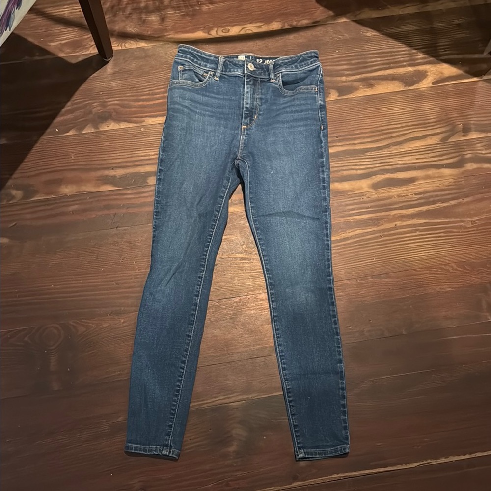 GAP Kids Blue Skinny Jeans Modern Fit Stretch Denim